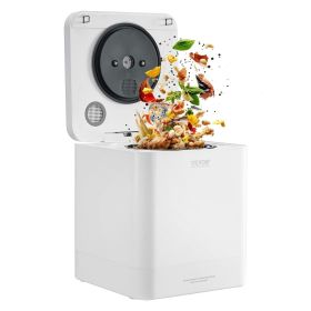 VEVOR Kitchen Composter, 5 L Electric Composter for Kitchen, Smart Countertop Composter Indoor, Kitchen Food Recycler with 2 Modes